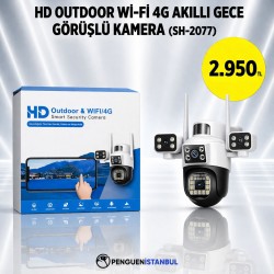 HD OUTDOOR Wİ-Fİ 4G AKILLI GECE GÖRÜŞLÜ KAMERA (SH-2077)