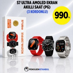 S7 ULTRA AMOLED EKRAN AKILLI SAAT (PG)
