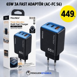 65W 3A FAST ADAPTÖR (AC-FC 56)