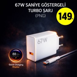 67W SANİYE GÖSTERGELİ TURBO ŞARJ (PNG)