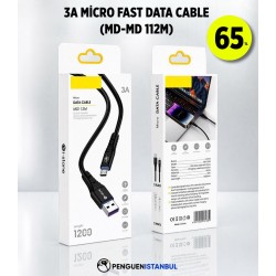 3A MİCRO FAST DATA CABLE (MD-MD 112M)