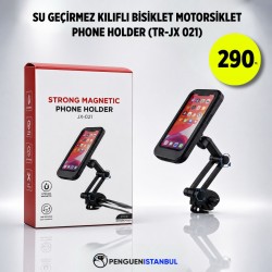 SU GEÇİRMEZ KILIFLI BİSİKLET MOTORSİKLET PHONE HOLDER (TR-JX 021)