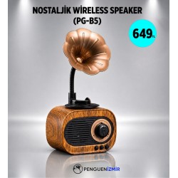 NOSTALJİK WİRELEES SPEAKER (PG-B5)