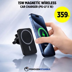 15W MAGNETİC WİRELESS CAR CHARGER (PG-LF X 16)