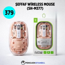 ŞEFFAF WİRELESS MOUSE (SH-M377)
