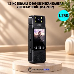 1.3 İNÇ EKRANLI 1080P DIŞ MEKAN KAMERA VİDEO KAYDEDİCİ (MA-ZF02)