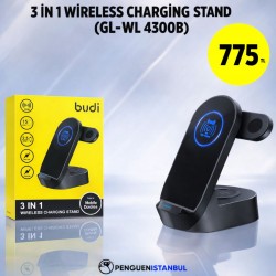 3 İN 1 WİRELESS CHARGİNG STAND (GL-WL 4300B)