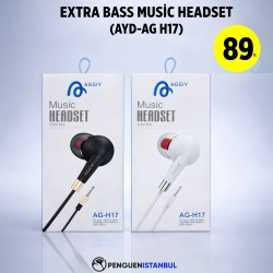 EXTRA BASS MUSİC HEADSET (AYD-AG H17)