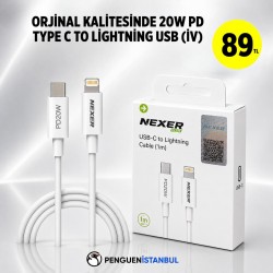 ORJİNAL KALİTESİNDE 20W PD TYPE CTO LİGHTNİNG USB (İV)