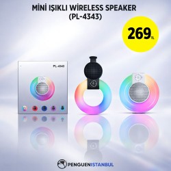 MİNİ IŞIKLI WİRELESS SPEAKER (PL-4343)