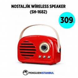 NOSTALJİK WİRELESS SPEAKER (ŞH-1682)