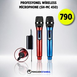 PROFESYONEL WİRELESS MİCROPHONE (SH-MC 450)