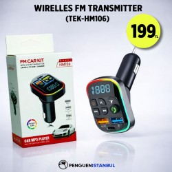 WİRELESS FM TRANSMİTTER (TEK-HM106)