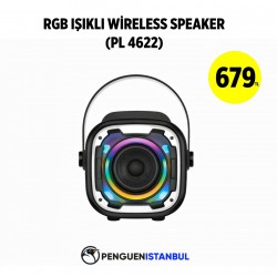 RGB IŞIKLI WİRELESS SPEAKER (PL-4622)