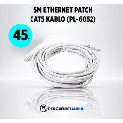 5M ETHERNET PATCH CAT5 KABLO (PL-6052)
