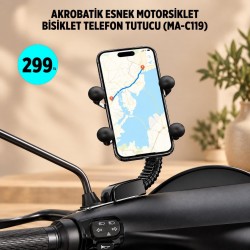 AKROBATİK ESNEK MOTORSİKLET BİSİKLET TELEFON TUTUCU (MA-C119)