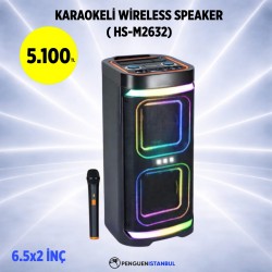 KARAOKELİ WİRELESS SPEAKER (HS-KOLAV M2632)
