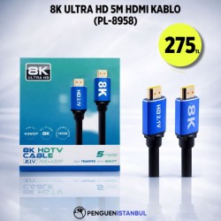 8K ULTRA HD 5M HDMI KABLO (PL-8958)