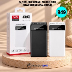 22.5W LED EKRANLI 30.000 MAH POWERBANK (MA-PR164)