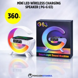 MİNİ LED WİRELESS CHARGİNG SPEAKER (PG-G 63)