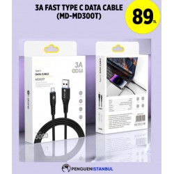 3A FAST TYPE C DATA CABLE (MD-MD300T)