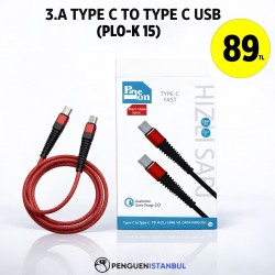 3.A TYPE C TO TYPE C USB (PLO-K 15)