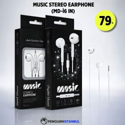 MUSİC STEREO EARPHONE (MD-İ6 IN)