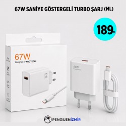 67W SANİYE GÖSTERGELİ TURBO ŞARJ (ML)