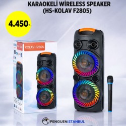 KARAOKELİ WİRELESS SPEAKER (HS-KOLAV F2805)