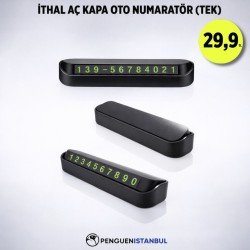 İTHAL AÇ KAPA OTO NUMARATÖR (TEK)