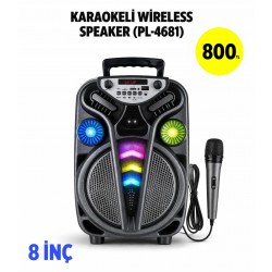 KARAOKELİ WİRELESS SPEAKER (PL-4681)