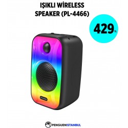 IŞIKLI WİRELESS SPEAKER (PL-4466)