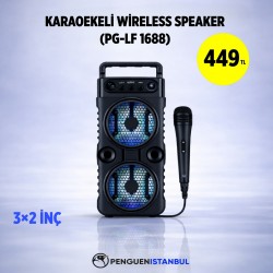 KARAOKELİ WİRELESS SPEAKER (PG-LF 1688)