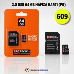 2.0 USB 64 GB HAFIZA KARTI (PR)