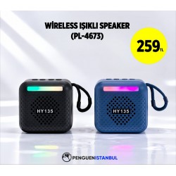 WİRELESS IŞIKLI SPEAKER (PL-4673)