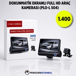 DOKUNMATİK EKRANLI FULL HD ARAÇ KAMERASI (PLO-L 504)