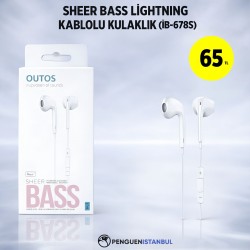 SHEER BASS LİGHTNİNG KABLOLU KULAKLIK (İB-678S)