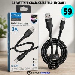 3A FAST TYPE C DATA CABLE (PLO-TD CA 88)