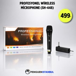 PROFESYONEL WİRELESS MİCROPHONE (SH-448)