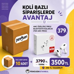 ANC ÖZELLİKLİ PRO2 BLUETOOTH KULAKLIK (TEK-ANC PRO2) KOLİ BAZLI