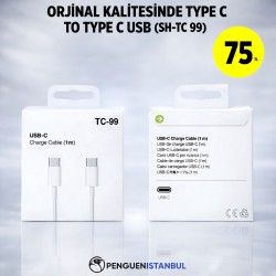ORJİNAL KALİTESİNDE TYPE C TO TYPE C USB (SH-TC 99)