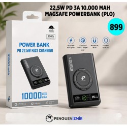 22.5W PD 3A 10.000 MAH MAGSAFE POWERBANK (PLO)