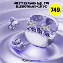 KÜPE TAŞLI FİYONK TAŞLI TWS BLUETOOTH (AYD-CLIP 04)
