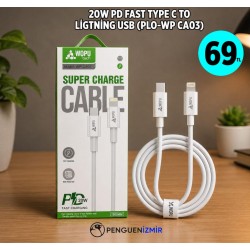 20W PD FAST TYPE C TO LİGHTNİNG USB (PLO-WP CA03)