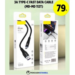 3A TYPE-C FAST DATA CABLE (MD-MD 112T)