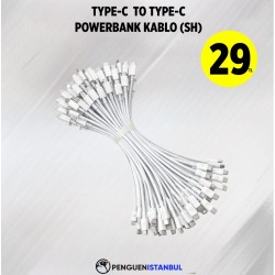 TYPE-C TO TYPE-C POWERBANK KABLO (SH)