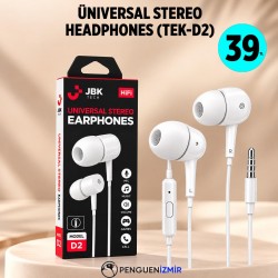 ÜNİVERSAL STEREO HEADPHONES (TEK-D2)