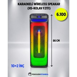 KARAOKELİ WİRELESS SPEAKER (HS-KOLAV F2111)