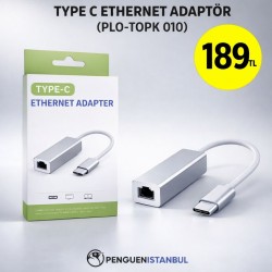 TYPE C ETHERNET ADAPTÖR (PL0-TOPK 010)