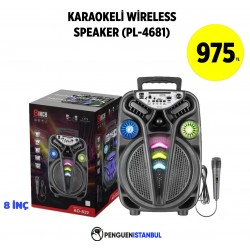 KARAOKELİ WİRELESS SPEAKER (PL-4681)